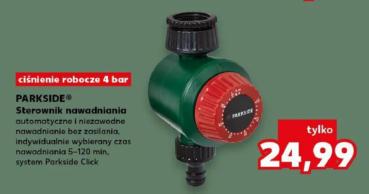 Sterownik nawadniania PARKSIDE promocja w Kaufland