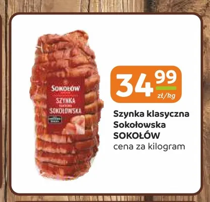 Szynka klasyczna Sokołowska Sokołów promocja w Gama
