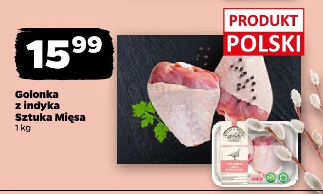 Golonka z indyka promocja w Netto