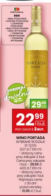 Wino białe Portada Sweet słodkie promocja w Twój Market