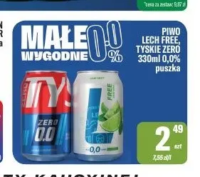 Piwo bezalkoholowe Tyskie promocja w Tomi Markt