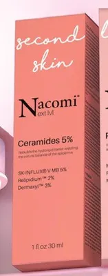 Serum do twarzy Nacomi Ceramides 5% Second Skin promocja w Hebe