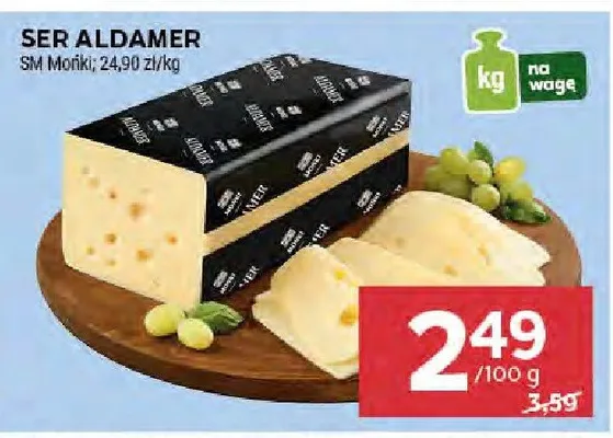 Ser Aldamer SM Mońki promocja w Stokrotka