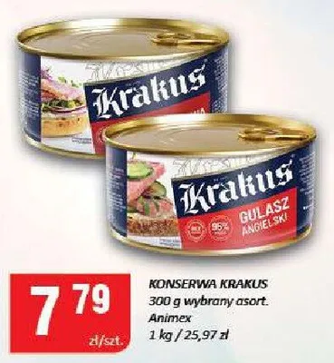 Konserwa Gulasz Angielski promocja w Chorten