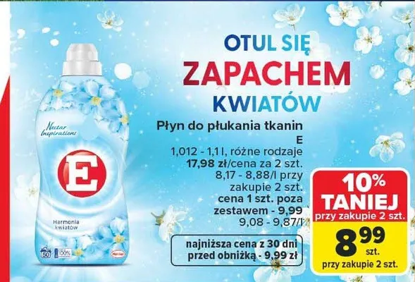 Płyn do płukania tkanin Harmonia Kwiatów promocja w Carrefour