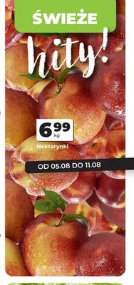 Nektarynki promocja w Odido
