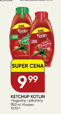 Ketchup pikantny Kotlin promocja w Chata Polska