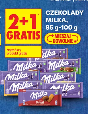 Czekolady Milka promocja w Biedronka