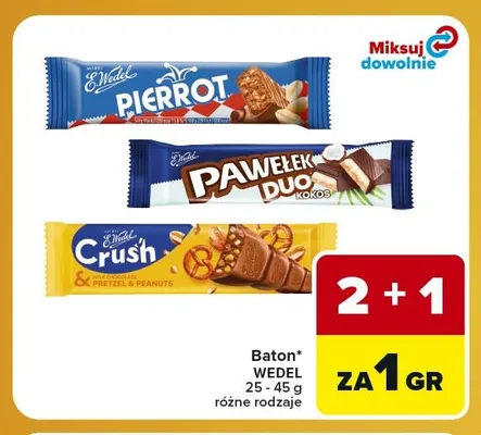 Baton Wedel Pierrot promocja w Carrefour Express