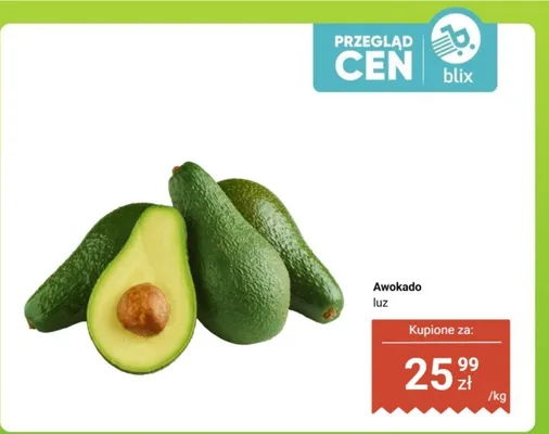 Awokado promocja w Dino