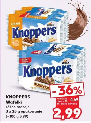 Wafelki różne rodzaje promocja w Kaufland