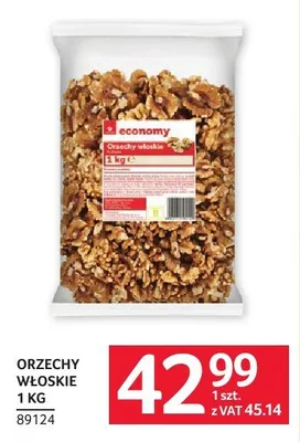 Orzechy włoskie 1 kg promocja w Selgros