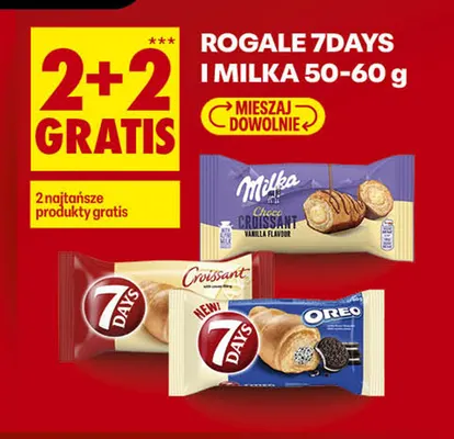 Rogal Choco Croissant Vanilla Flavour Milka promocja w Biedronka