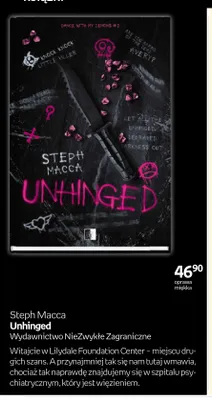Książka Unhinged Steph Macca promocja w Empik