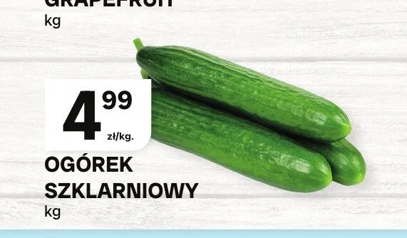 Ogórek szklarniowy promocja w Chorten