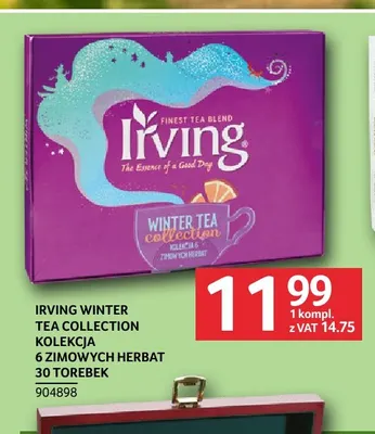 Irving Winter Tea Collection kolekcja 6 zimowych herbat promocja w Selgros