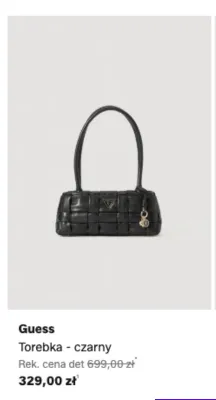 Torebka Guess czarny promocja w Lounge by Zalando