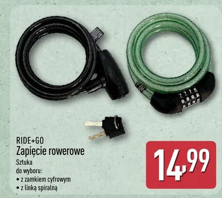 Zapięcie rowerowe promocja w Aldi