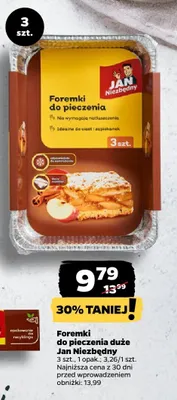 Foremki do pieczenia duże promocja w Netto