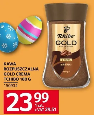 Kawa rozpuszczalna Gold Crema Tchibo 180g promocja w Selgros
