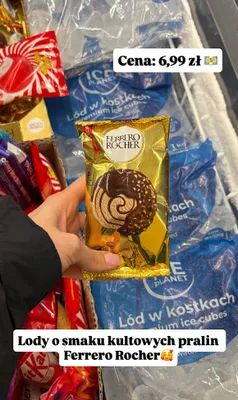 Lody Ferrero Rocher promocja w Dino