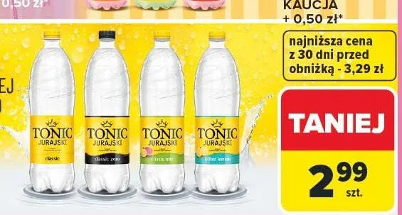 Tonik Jurajski promocja w Carrefour