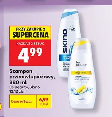 Szampon przeciwłupieżowy jabłkowy Cien promocja w Biedronka