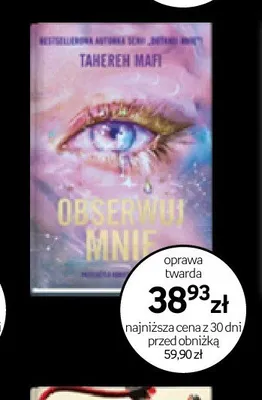 Książka Obserwuj mnie oprawa twarda promocja w Empik