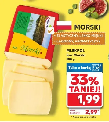 Ser morski Hajnówka promocja w Kaufland