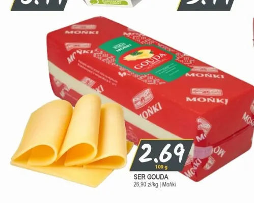 Ser gouda Mońki promocja w Słoneczko