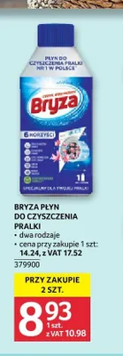 Płyn do czyszczenia pralki Bryza promocja w Selgros