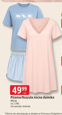 Koszula nocna damska Moraj promocja w Leclerc