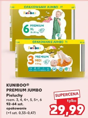 Pieluchy Premium Jumbo promocja w Kaufland