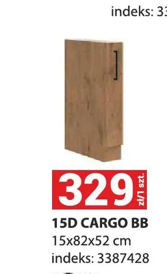 Szafka kuchenna Vigo Grafit 15D CARGO BB promocja w Merkury Market