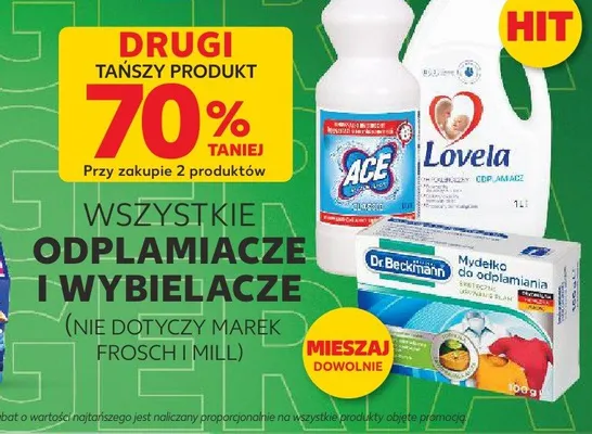 Odplamiacze i wybielacze promocja w Kaufland