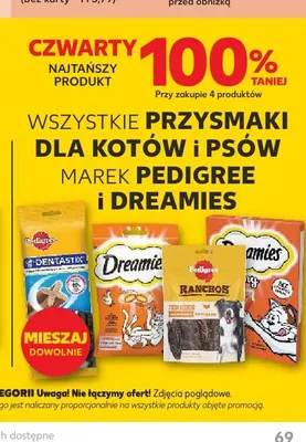 Przysmak dla psów Pedigree Ranchos promocja w Kaufland
