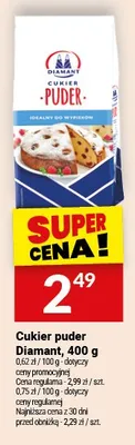 Cukier puder Diamant promocja w Twój Market