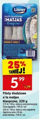 Filety śledziowe po norwesku klasyczne promocja w Twój Market