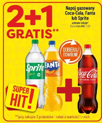 Napój gazowany Coca-Cola 1.5l promocja w POLOmarket