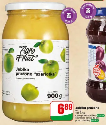 Jabłka prażone "szarlotka" promocja w Dino