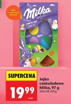 Jajko czekoladowe promocja w Biedronka