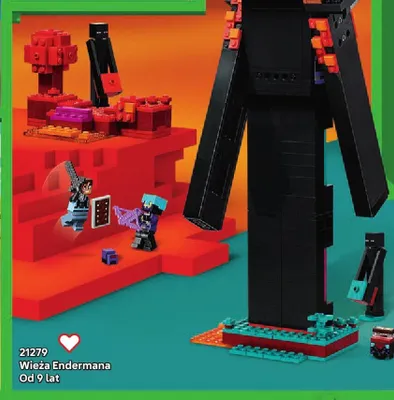 Klocki LEGO Minecraft 21279 Wieża Endermana promocja w LEGO