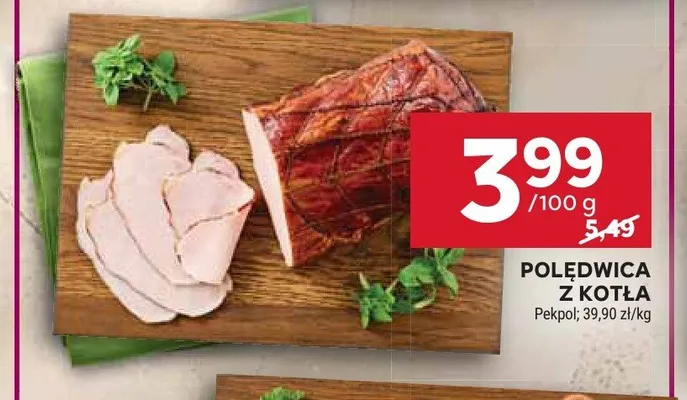 Polędwica z kotła Pekpol promocja w Stokrotka