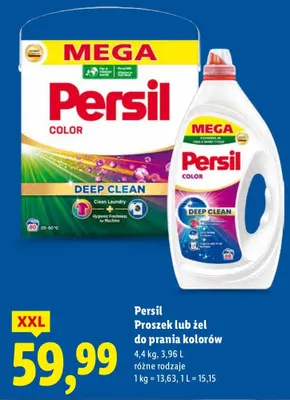 Proszek lub żel do prania kolorów promocja w Lidl