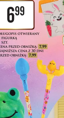 Długopis otwierany z figurką Dino promocja w Dino