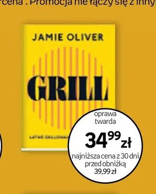 Książka Grill Jamie Oliver promocja w Empik