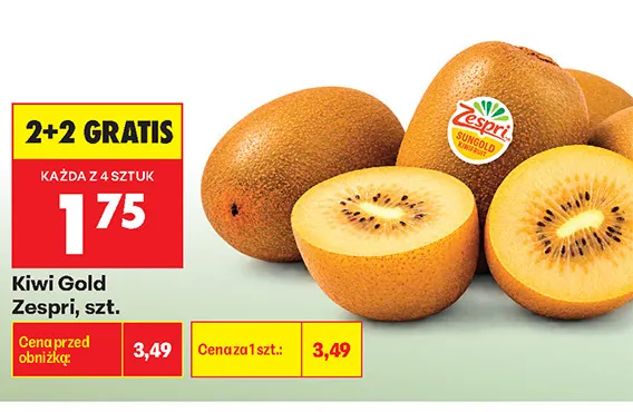 Kiwi Gold Zespri promocja w Biedronka