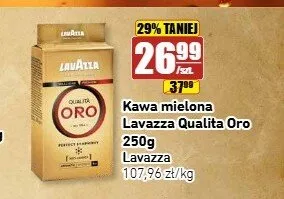 Kawa mielona Lavazza Qualita Oro 250 g promocja w API Market