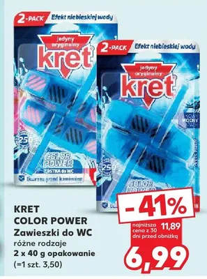 Zawieszki do WC Color Power różne rodzaje promocja w Kaufland