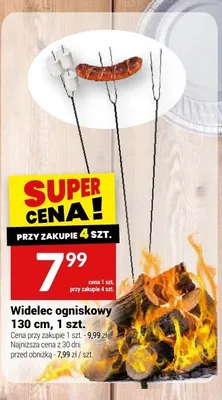 Widelec ogniskowy 130cm promocja w Twój Market